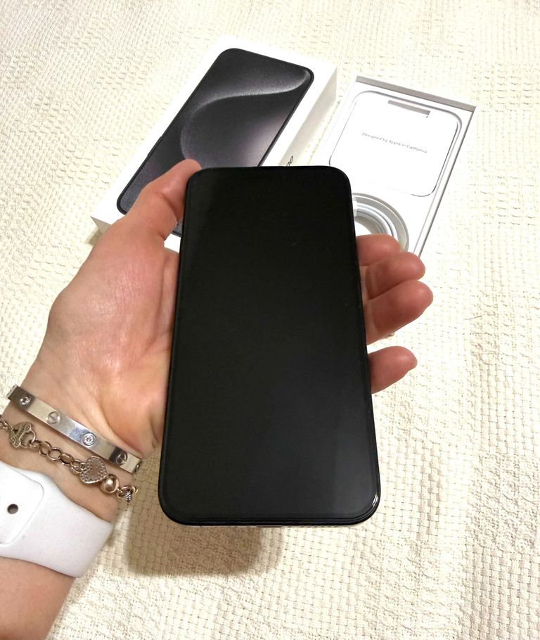 Apple IPhone 15 Pro Max 256 Gb Black Titanium Код:null. Зображення 4