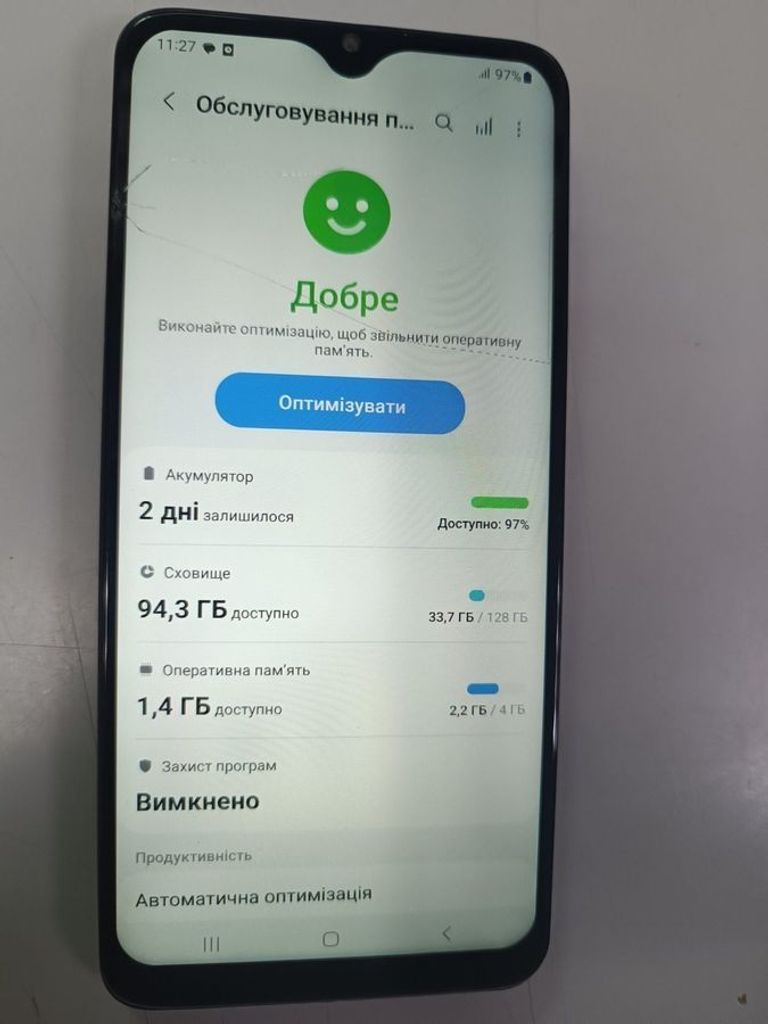 Объявление Samsung a325f galaxy a32 4/128gb Б/У