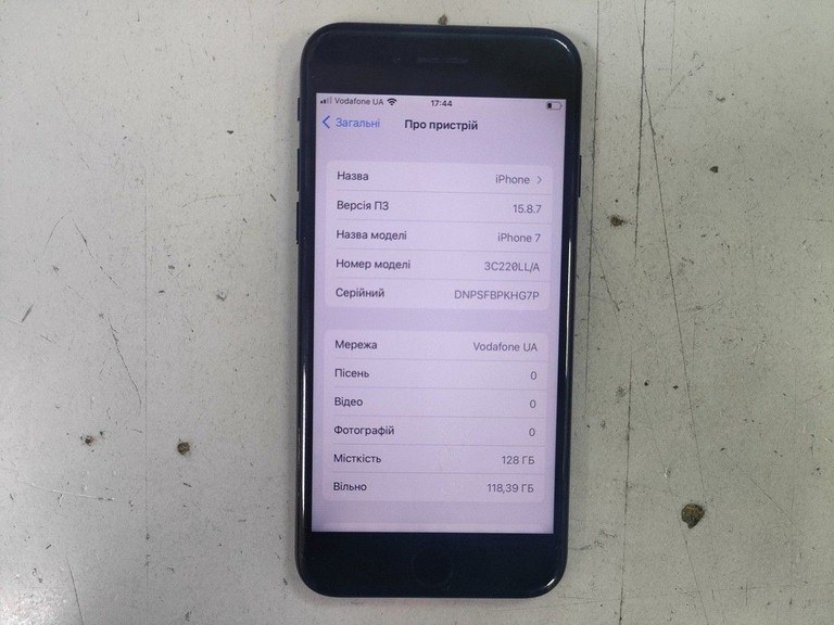 Apple iphone 7 128gb Код:01-200932212. Зображення 5