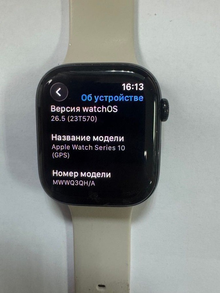 Оголошення Apple watch series 10 gps 46mm alu. case Б/У