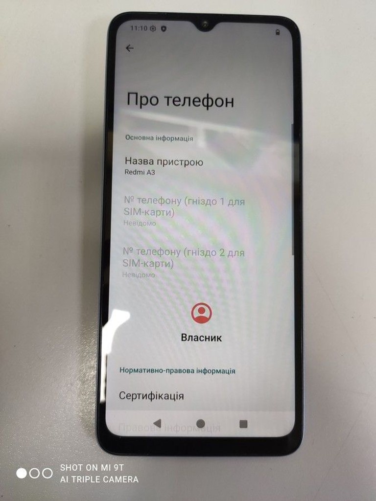 Оголошення Xiaomi redmi a3 3/64gb Б/У