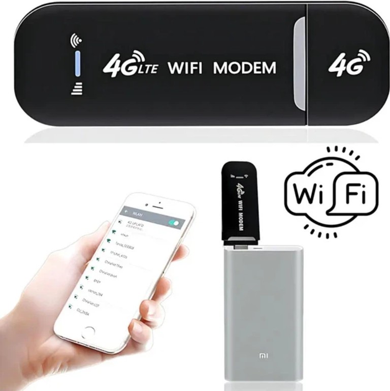 Купити Мобільний 4G модем/роутер USB WI-FI 3G/4G LTE 3in1 HotSpot Б/У
