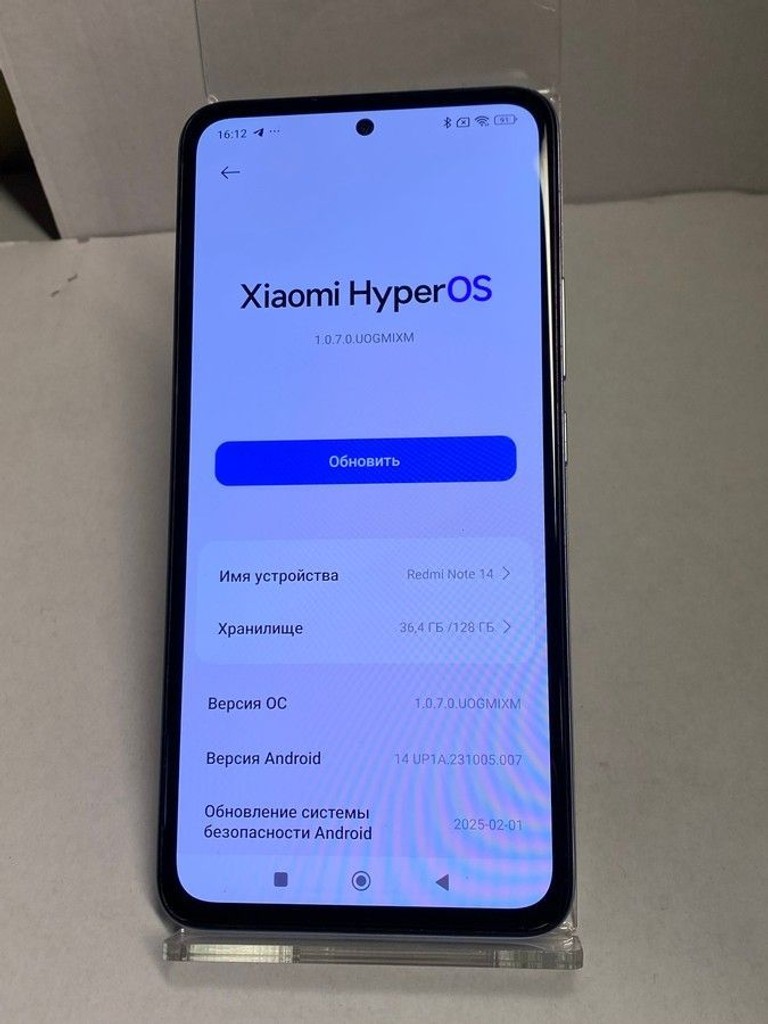 Xiaomi redmi note 14 6/128gb Код:01-200977674. Зображення 5