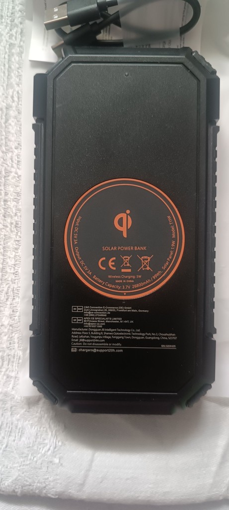 Дешево Solar Power Bank 320H25 з ломбарду
