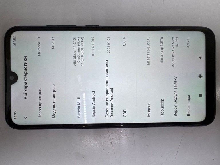 Купить Xiaomi mi play 4/64gb Б/У