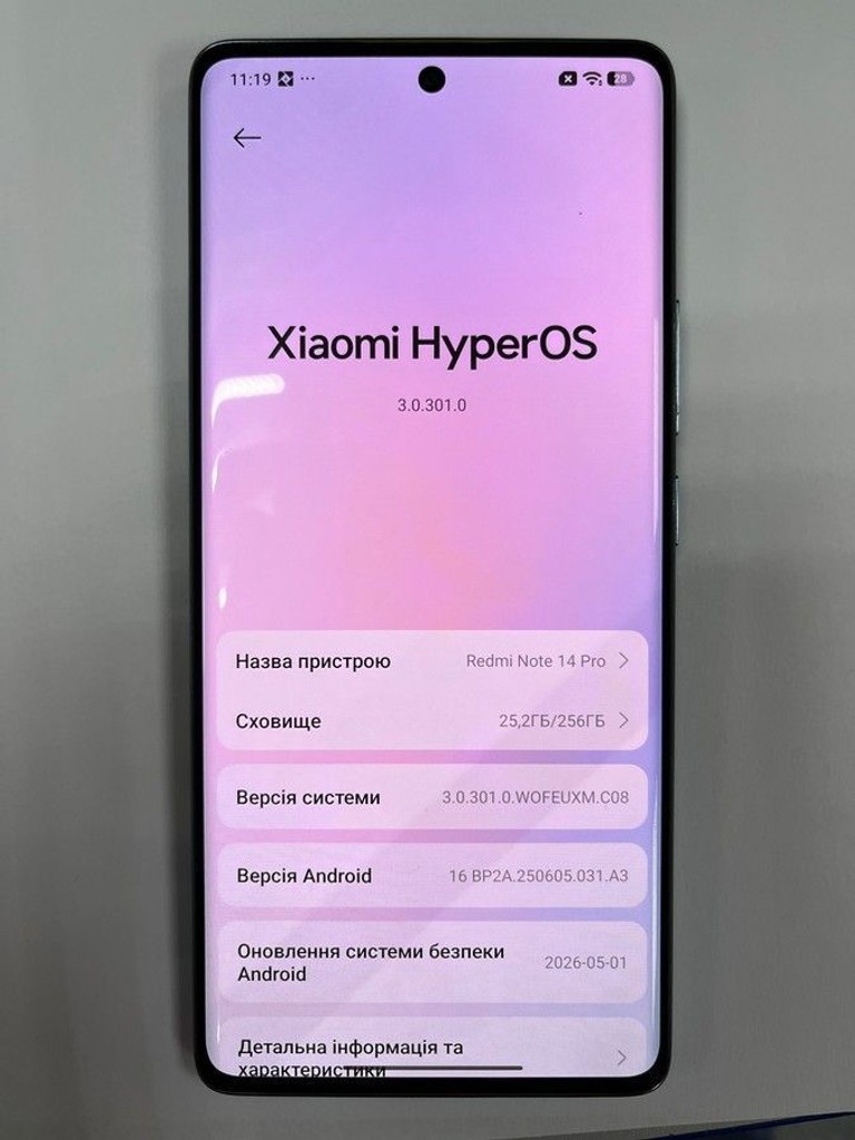 Купити Xiaomi redmi note 14 pro 8/256gb Б/У