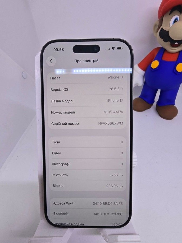 Apple iPhone 17 256GB Black (MG6J4) Код:01-201065712. Зображення 10