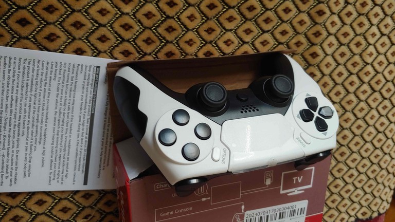 Джойстик ПК Dualshock 4 Sony Playstation 3, 4 Игровой геймпад беспроводный Gaminja P48 новый Код:null. Зображення 8