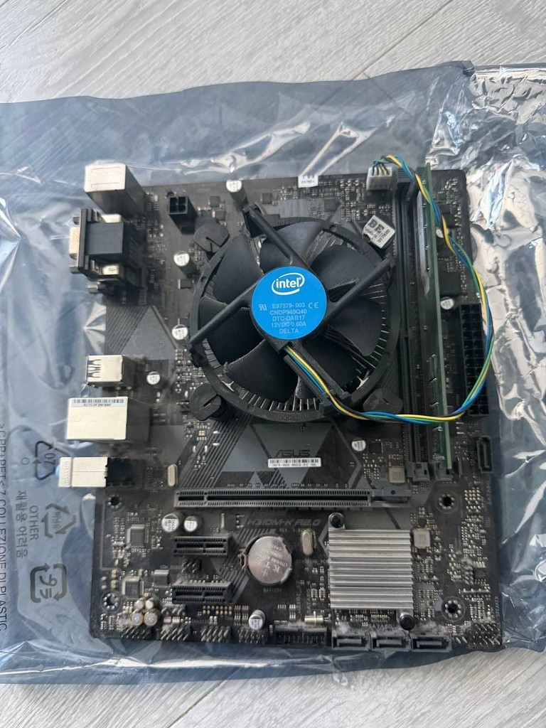 Купити Asus H310M-K R2.0, Intel Core i5-9400F, Goodram DDR4 16GB 2666MHz, Кулер Intel,GameMax 500W, БП AeroCool 700W Б/У