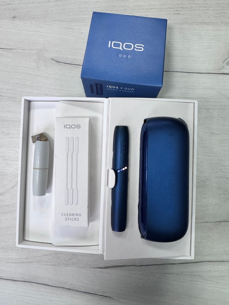 Купити IQOS 3 DUO, синий (DK000497.00) Б/У