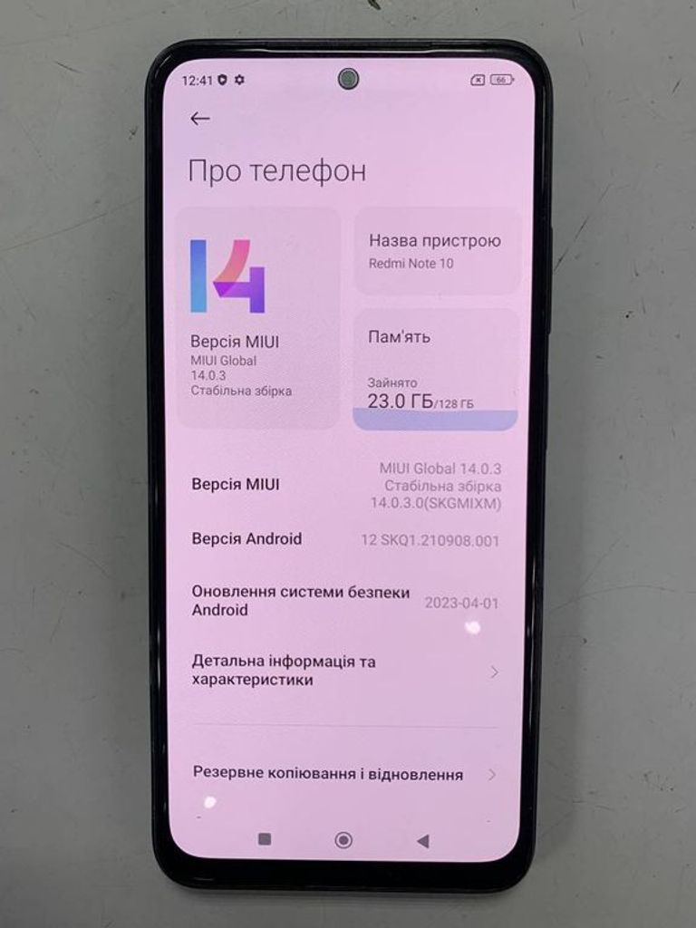 Xiaomi redmi note 10 4/128gb