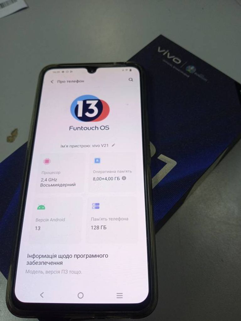 Vivo v21 8/128gb