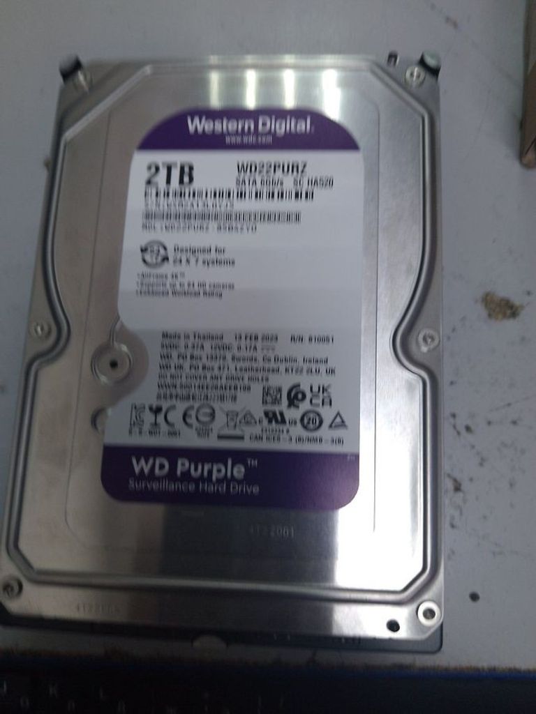 Дешево Wd purple surveillance 2 tb з ломбарду