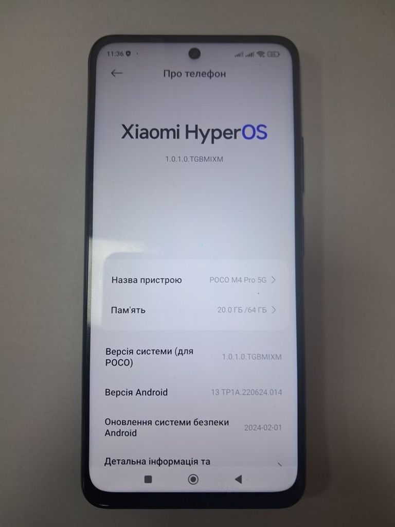 Дешево Xiaomi poco m4 pro 5g 4/64gb з ломбарду