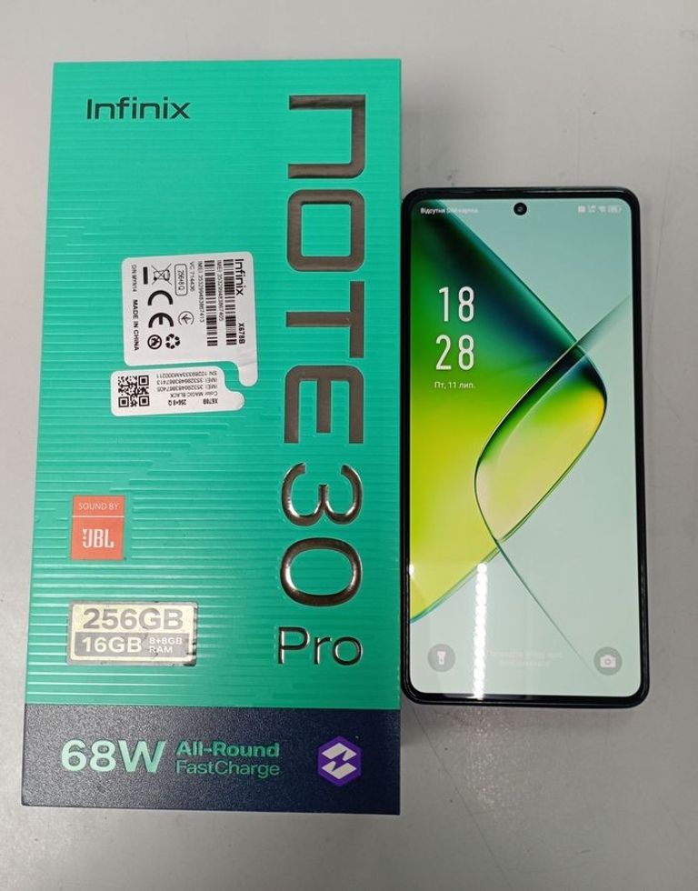 Купить Infinix note 30 pro x678b 8/256gb Б/У