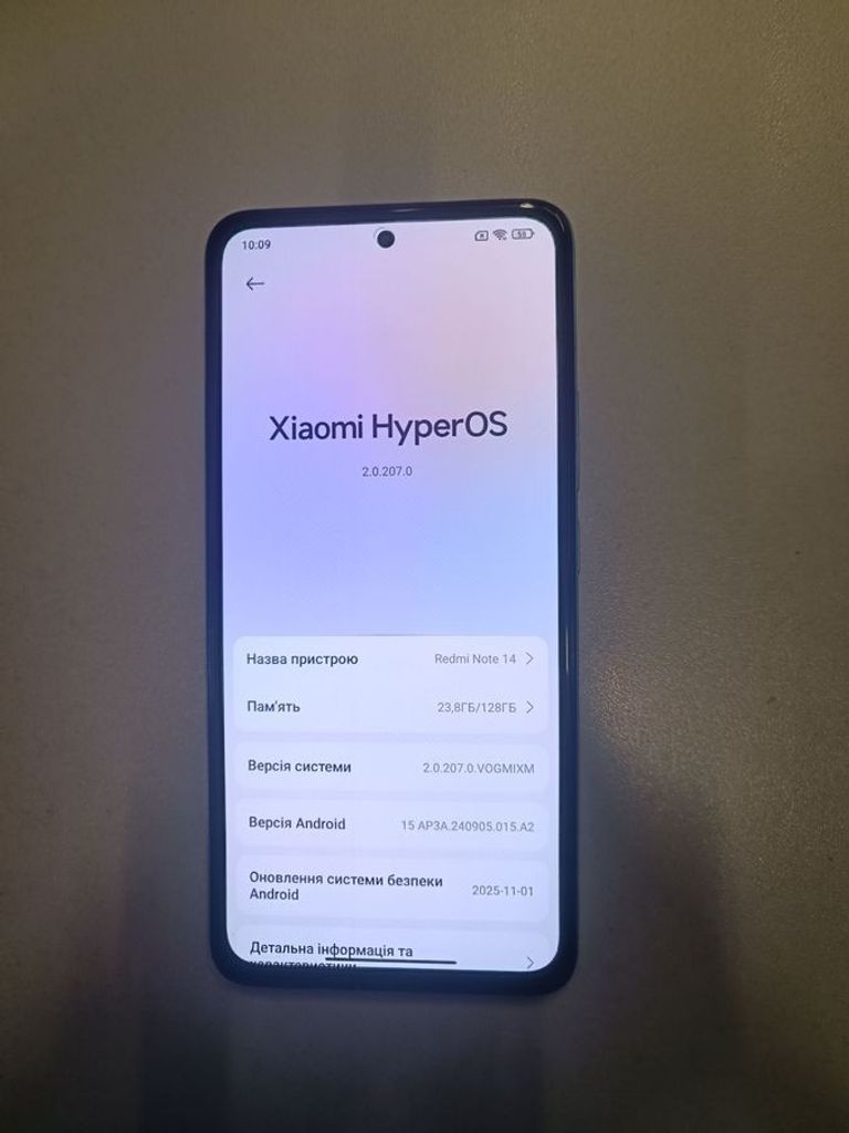 Оголошення Xiaomi redmi note 14 6/128gb Б/У