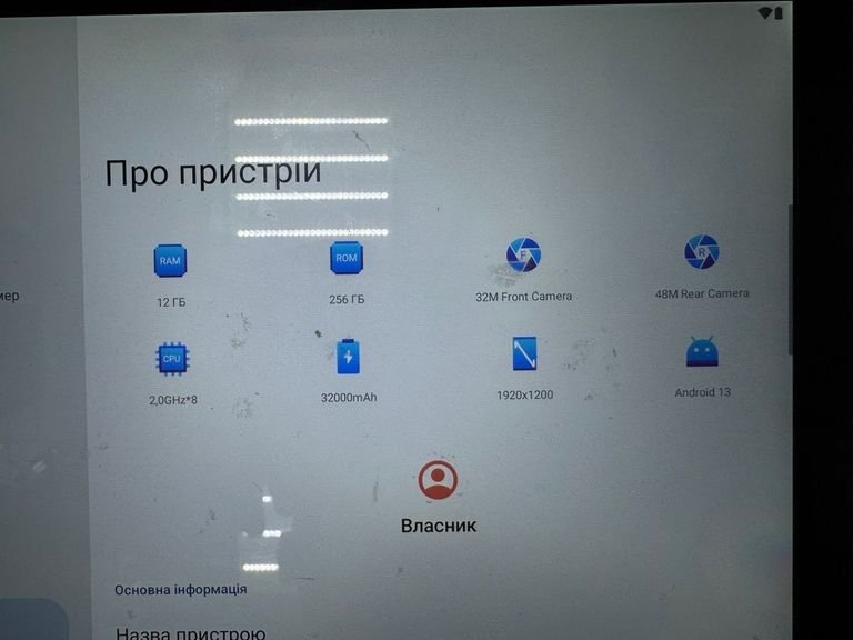 Объявление Oukitel RT7 12/256GB Black Б/У