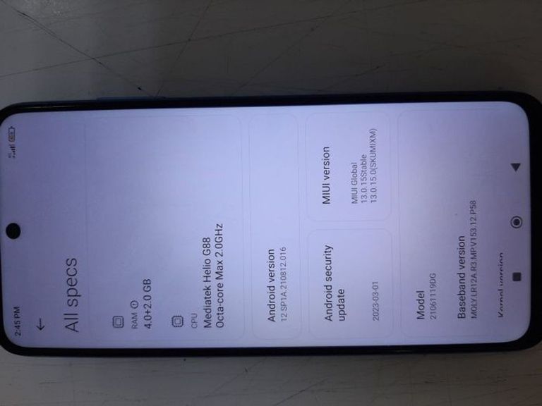 Оголошення Xiaomi redmi 10 4/128gb Б/У