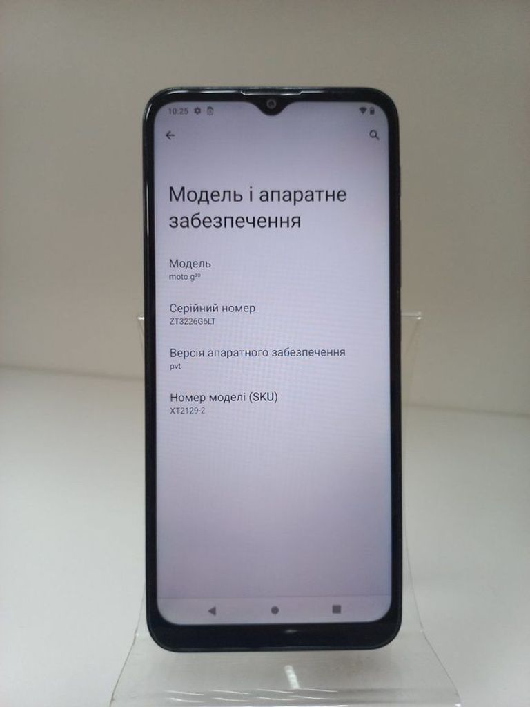 Объявление Motorola xt2129-2 moto g30 6/128gb Б/У