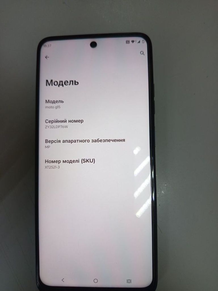 Оголошення Motorola moto g15 8/512gb Б/У