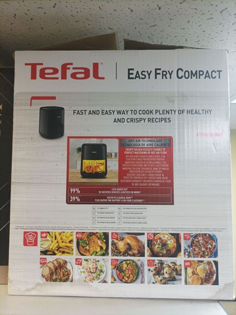 Объявление Tefal Easy Fry Compact EY145810 Б/У