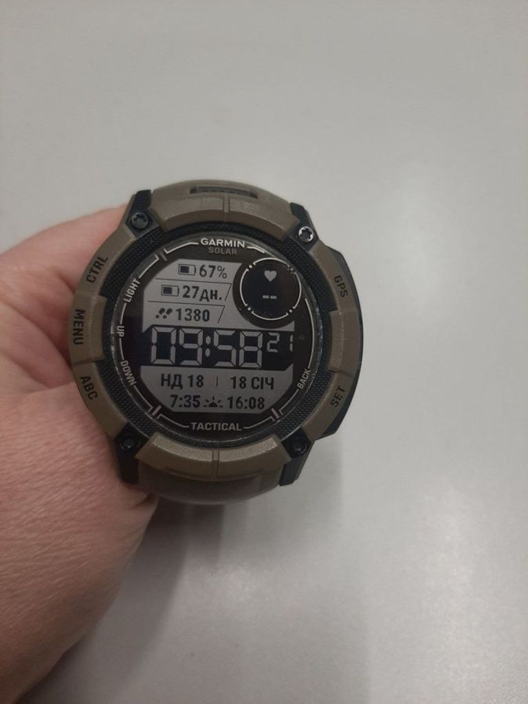 Купити Garmin instinct 2 solar - tactical edition Б/У