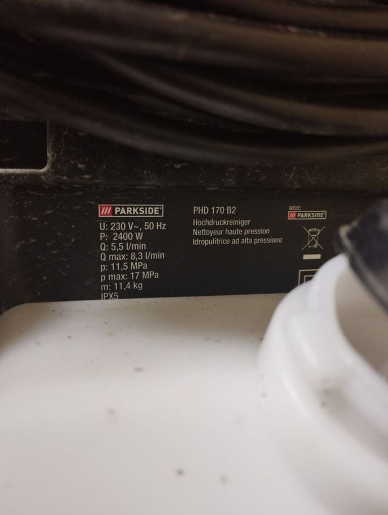 Parkside PHD 170 B2 Код:01-200868823. Изображение 5