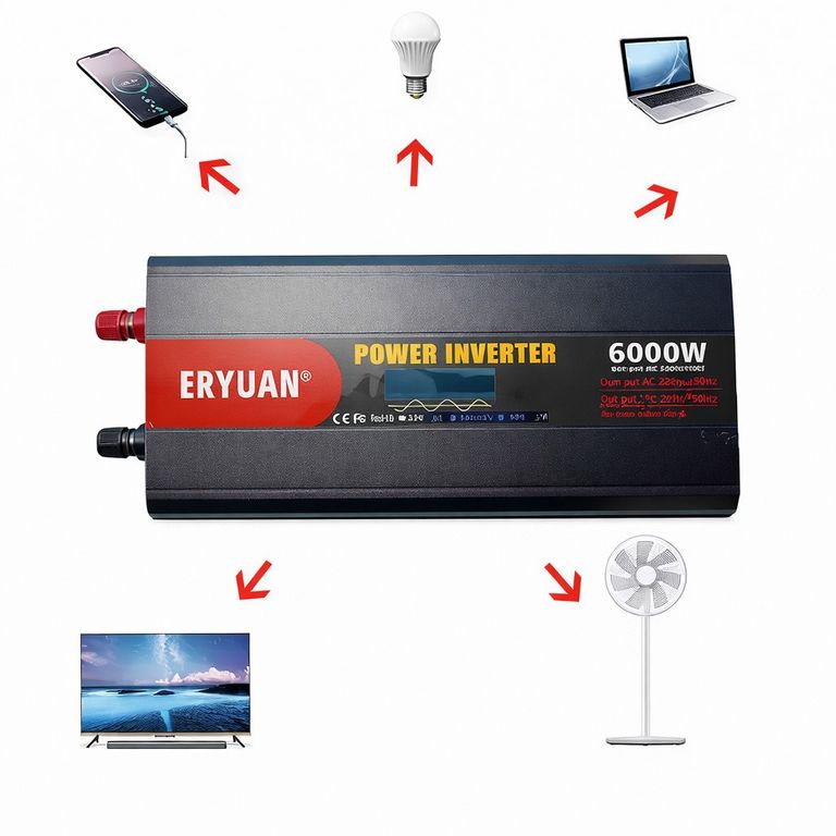 Объявление ERYUAN 12–220 В MX-6000 Вт Б/У