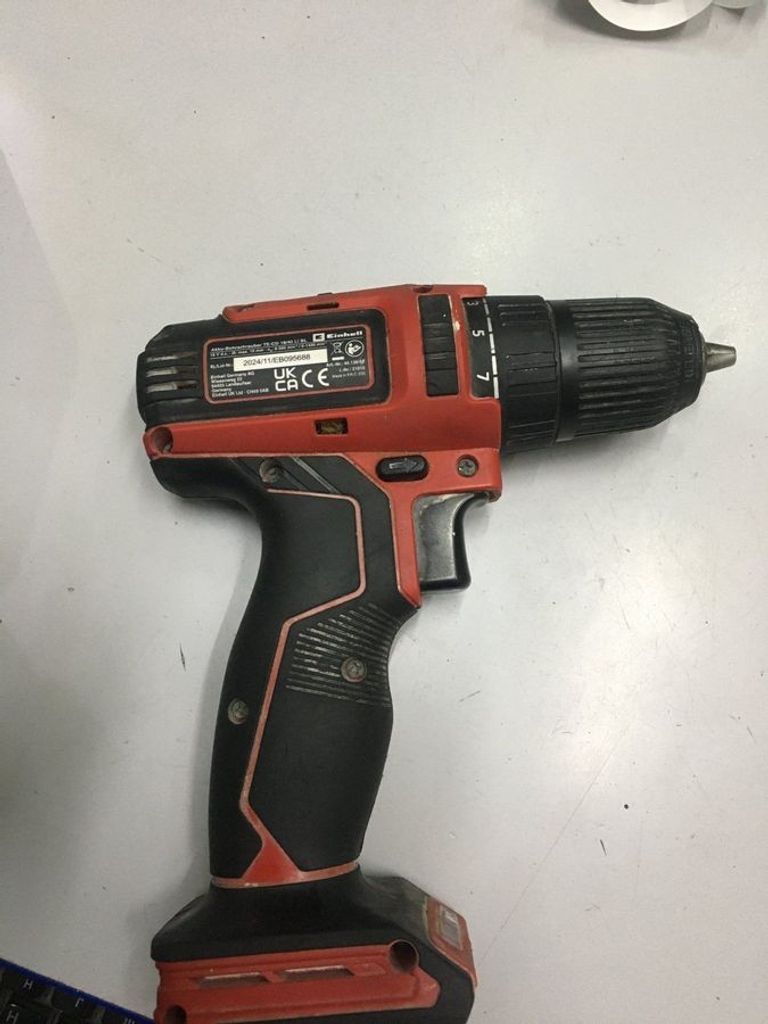 Объявление Einhell te-cd 18/40 li bl 1акб 2,5ah + зп Б/У