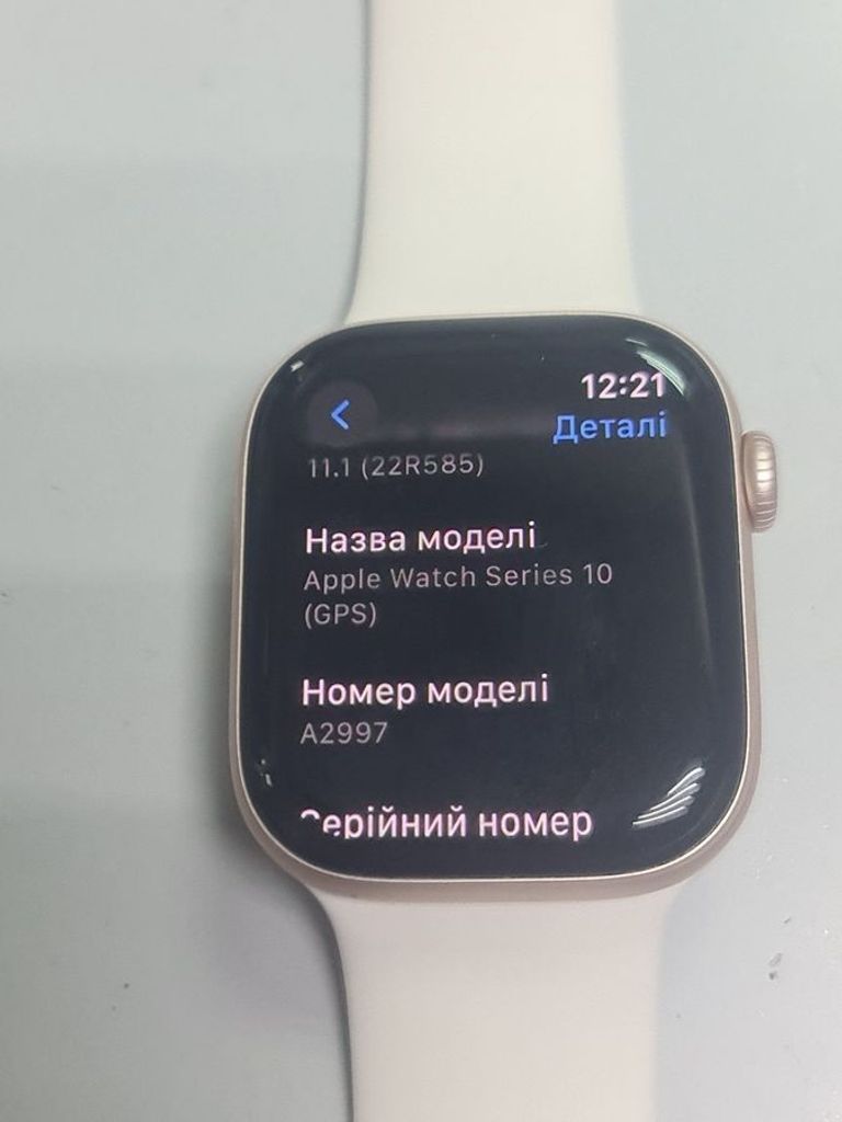 Объявление Apple watch series 10 gps 42mm alu. case Б/У