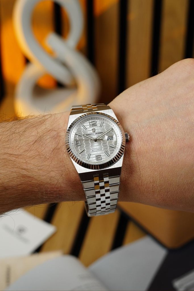 Pagani Design PD-YS027 Silver White | Сапфір | Автомат | ТОП ЦІНА Код:null. Изображение 6