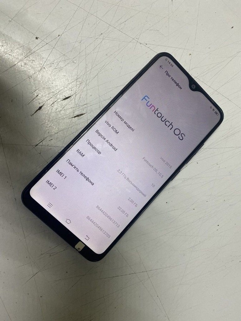 Дешево vivo Y1S 2/32GB Black з ломбарду