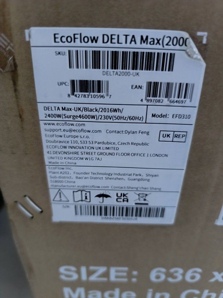 Ecoflow delta max 2000 Код:01-200935935. Изображение 9