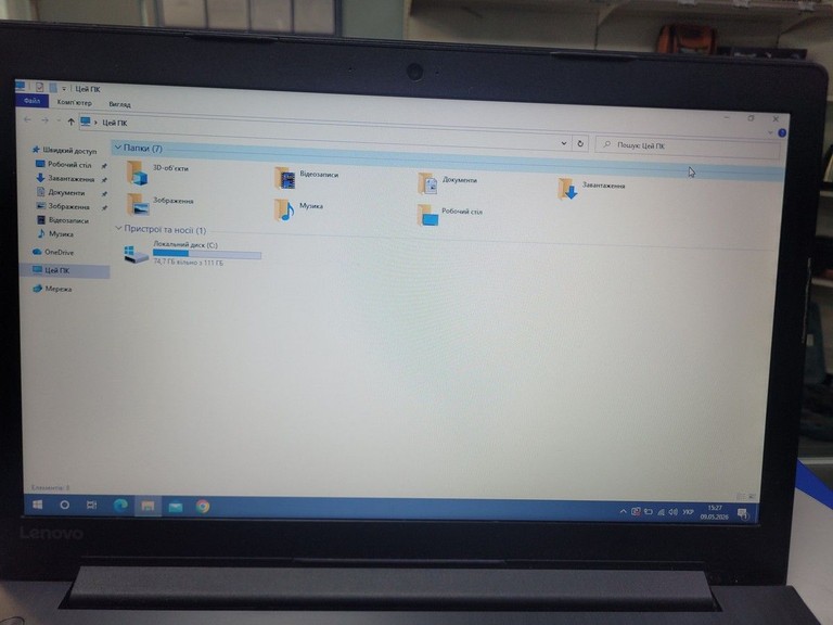 Lenovo 15/core i3 7100u ddr3/8gb ddr3/hdd 1000 gb/ssd 120 gb/*інтегрована Код:01-200945799. Зображення 6