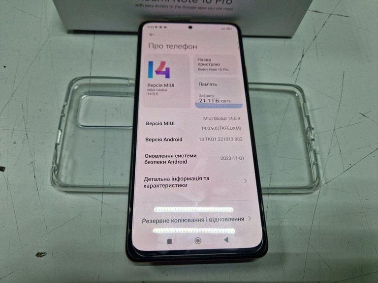 Дешево Xiaomi redmi note 10 pro 6/128gb з ломбарду