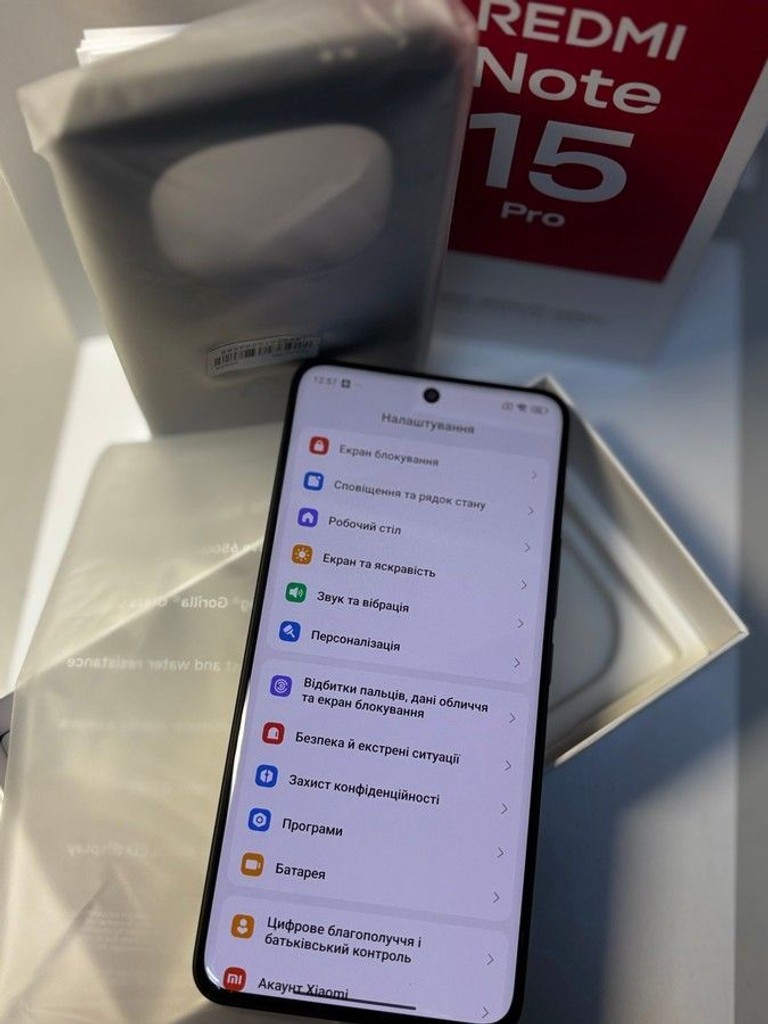 Xiaomi Redmi Note 15 Pro 4G 8/256GB Glacier Blue Код:01-200998054. Зображення 6