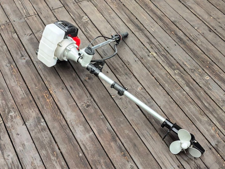 Motor 2.3 к.с., 52 см³, 2-тактний, водяне охолодження, довгий вал, CDI. Новий. Код:null. Зображення 6