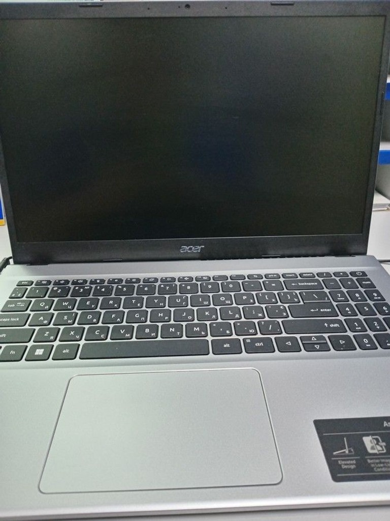 Оголошення Acer 15/core i3-1215u ddr5/8gb ddr5/hdd *відсутній/ssd 512 gb/*інтегрована Б/У