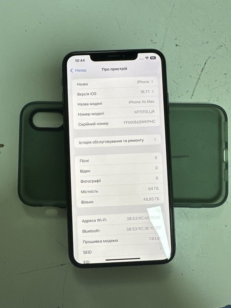 Оголошення Apple iphone xs max 64gb Б/У