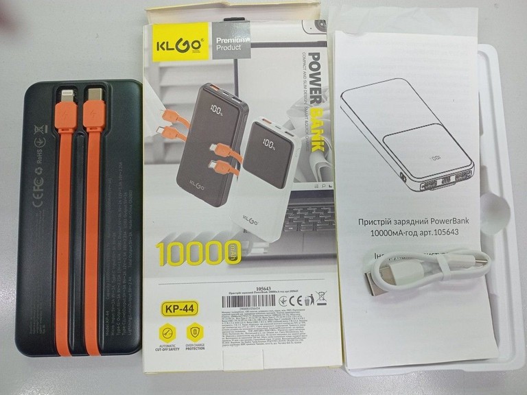 Купить Klgo kp-44 10000mah Б/У