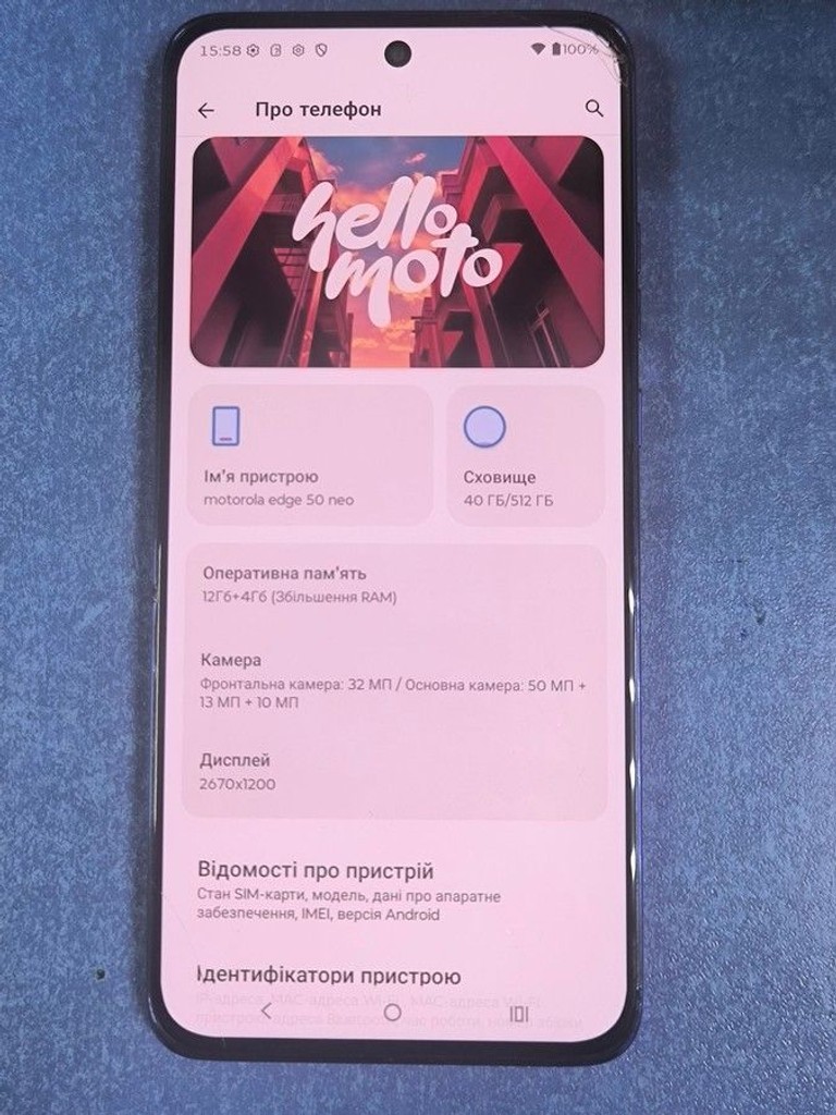 Motorola edge 50 neo 12/512gb Код:01-201088272. Зображення 6