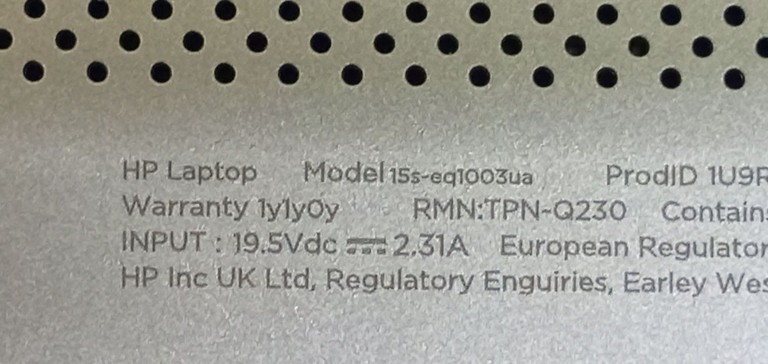 Hp 15/ryzen 5 4500u ddr4/16gb ddr4/hdd *відсутній/ssd 512 gb/*інтегрована Код:01-201092646. Зображення 5