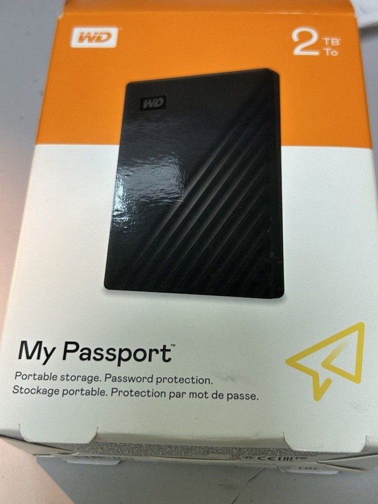 Объявление Wd my passport 2 tb Б/У
