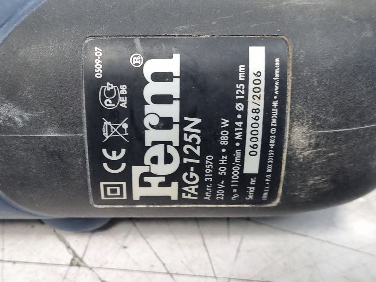 Оголошення Ferm FAG-125N Б/У