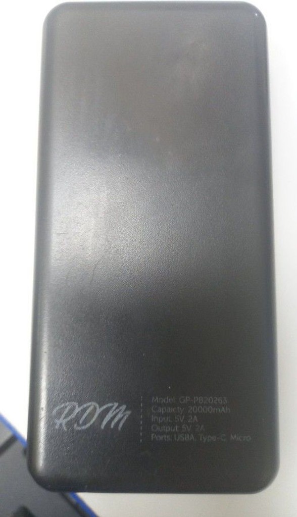 Дешево Gelius Pro RDM GP-PB20263 20000mAh Black з ломбарду