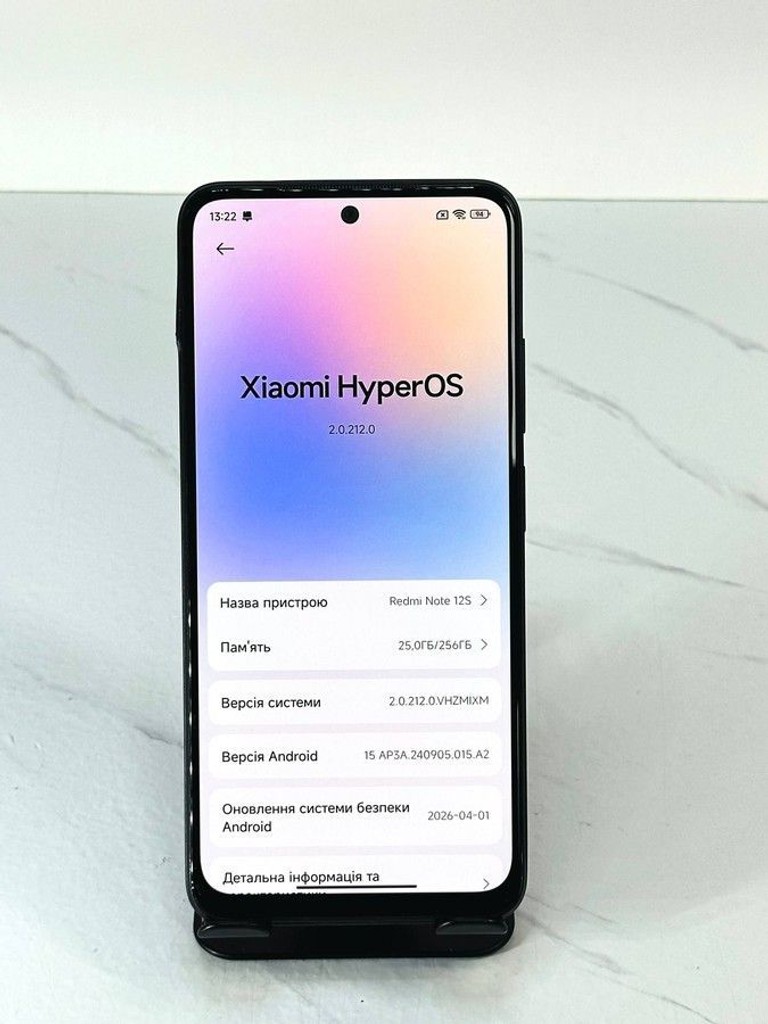 Оголошення Xiaomi redmi note 12s 8/256gb Б/У