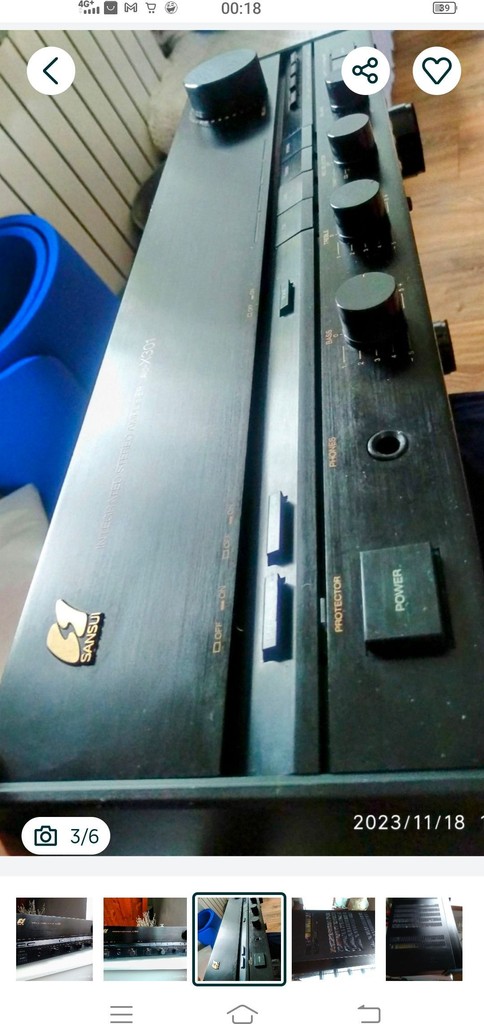 Оголошення Sansui au-x 301 Б/У
