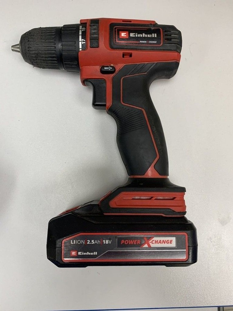 Оголошення Einhell te-cd 18/40 li bl 1акб 2,5ah + зп Б/У
