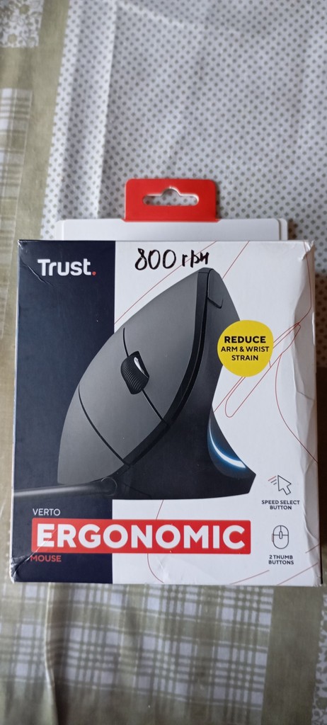Купить Trust Verto Ergonomic Black (22885) Б/У