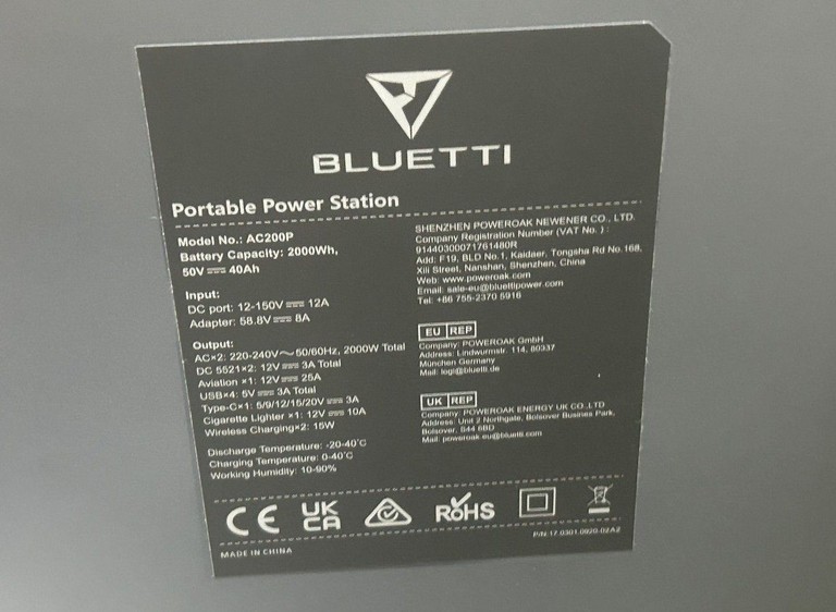Объявление Bluetti AC200P Б/У